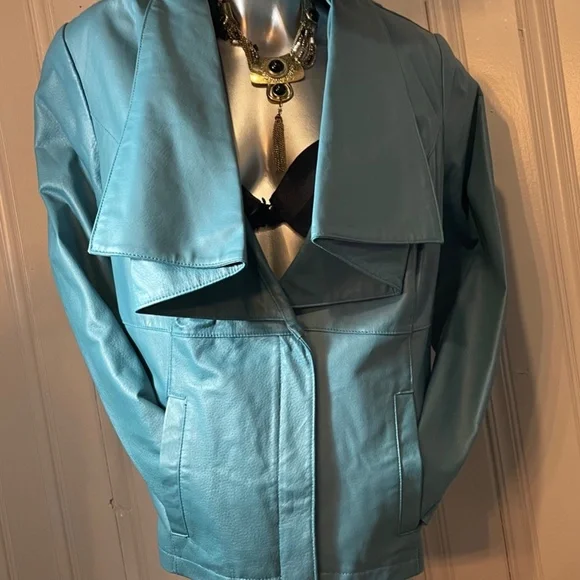 Vintage Jessica London Leather Jacket New Old Stock Never Worn - Picture 2 of 6